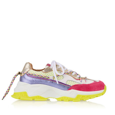Bonney sneaker yellow/lila Groen KL