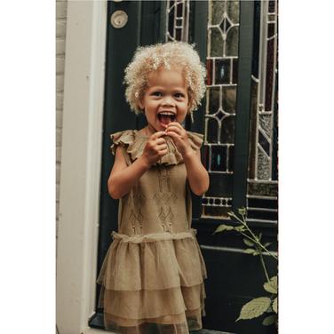 Noosa knit dress Beige KL