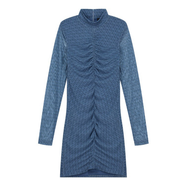NN Mesh Dress Blauw KL