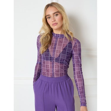 Ladies knitted smiley top Anisa Multi KL