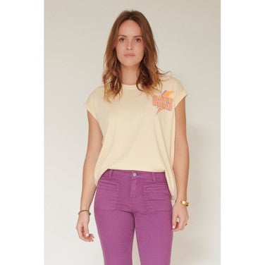 Thunder bowie - Tshirt Ecru KL