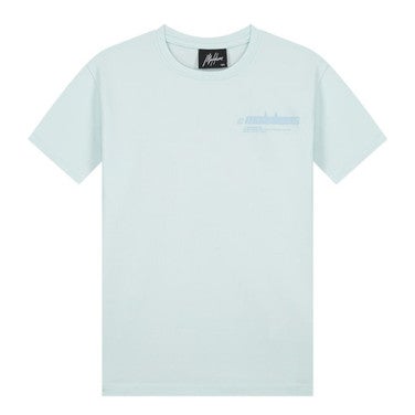 Malelions Junior Worldwide T-Shirt Blauw KL