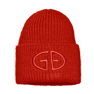 Valerie Beanie met logo GB60006233 Rood KL