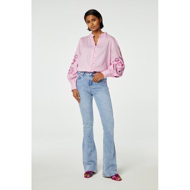 Eva Flare Denim Blauw KL