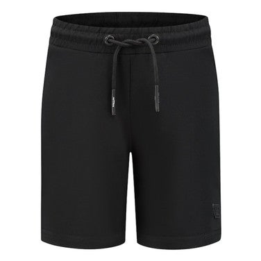 Shorts with frontlogo Zwart