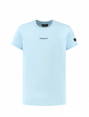 T-shirt with front and backprint Blauw KL