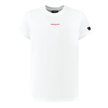 T-shirt with front and backprint Wit KL