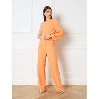 Ladies knitted flowy pants Nova Oranje KL