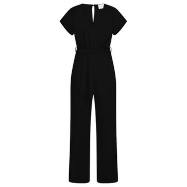 Girl Jumpsuit Solid Zwart