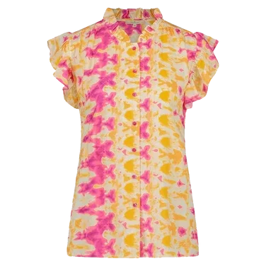 GIRLS LORA BLOUSE Wit KL