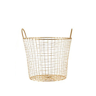 Wire mand Goud