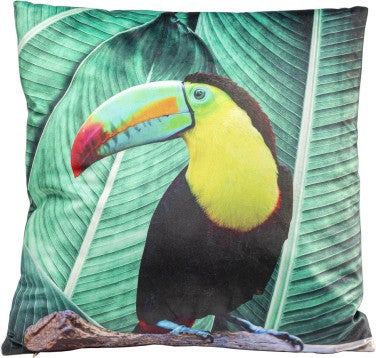 Cushion Tucan 45x45CM Groen KL