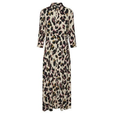 Yassavanna Long Shirt Dress Zwart KL