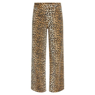 Yasleonora HW Denim Jeans Bruin 1