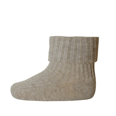 Cotton Rib Baby Socks Bruin 1