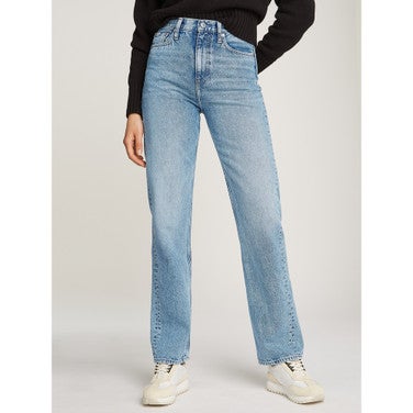 High Rise Straight Blauw KL