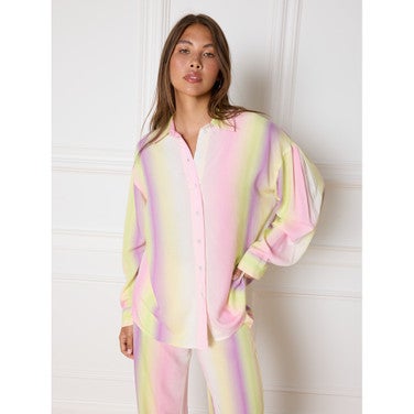 Ladies Woven Blouse ALLEN Roze