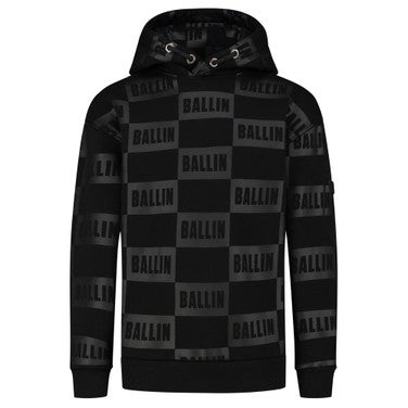 Junior Oversized fit Sweaters Hoodie Zwart 1