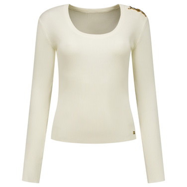 Eldoret Top Off White