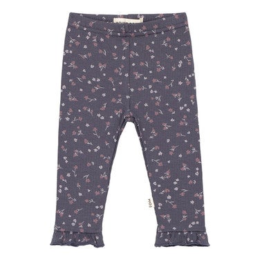 Frill Leggings Donker Blauw