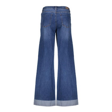 Jeans wide Blauw