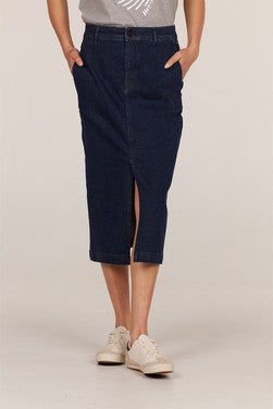 JEANS ROK DEMI-2 SD680 Donker Blauw