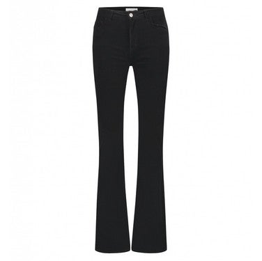 Eva Flare Trousers Zwart 1