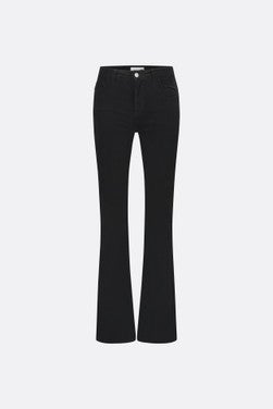 Eva Flare Trousers Zwart 1