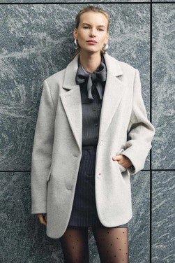 PASCALE PINSTRIPE VIS 548 Zwart 1