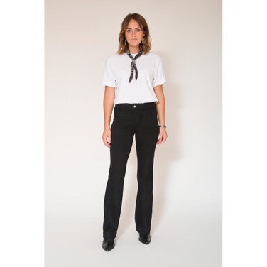 The Diana Power Stretch Jeans Zwart 1