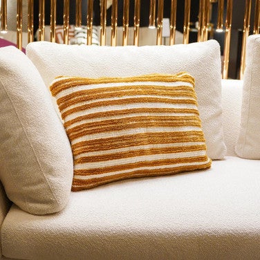 Cushion Lines Multi 60x40CM Groen KL