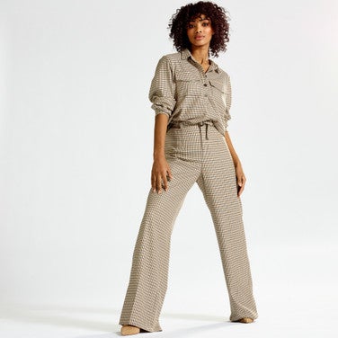 Tatie Blouse Bruin 1