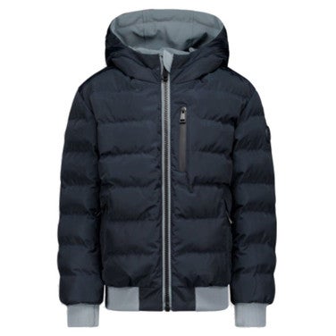 REVERSIBLE PADDED JACKET Blauw