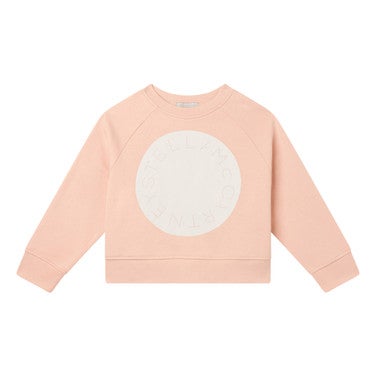 Sweatshirt Disc Logo Roze