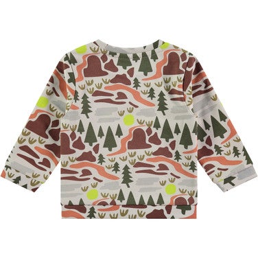 boys sweatshirt allover nature Off White