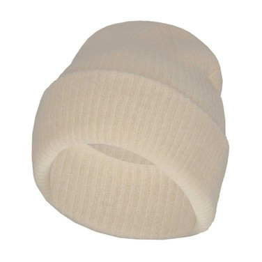 Ladies knit hat 43 Off White