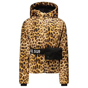 Spumy Girls Functional Outdoor Soft Shell Jacket Bruin 1