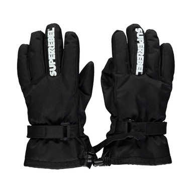 Nutz Ski Handschoenen Met Fleece Zwart 1