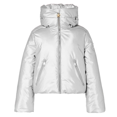 SOLEIL ski jacket Zilver
