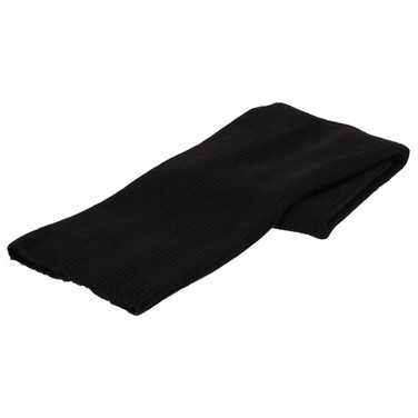 Ladies knit scarf Zwart 1