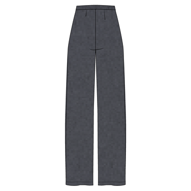 Dressed jersey pants wmn Donker Blauw