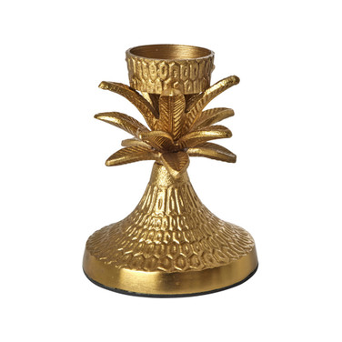 Palmboom Kandelaar Goud
