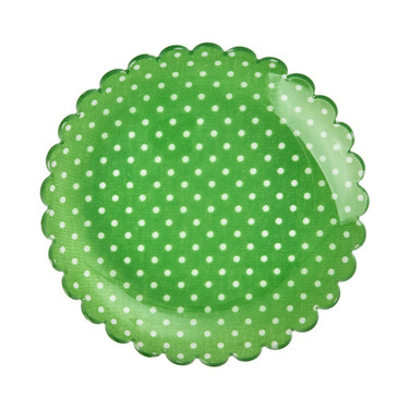 Cake Plate With Green Groen