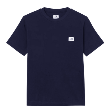 T-SHIRT SHORT SLEEVE LOGO SMALL Blauw