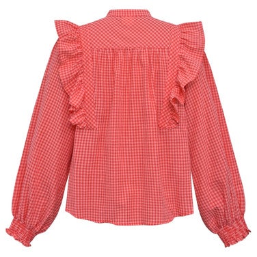 G2362 KikaGO Jo Blouse Rood