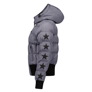 TAOS JACKET STAR ALL OVER PRINT Zwart 1