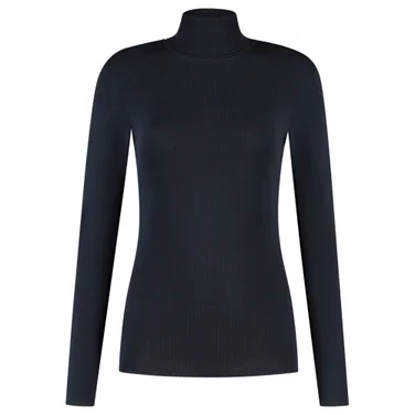 Fibi Top Donker Blauw