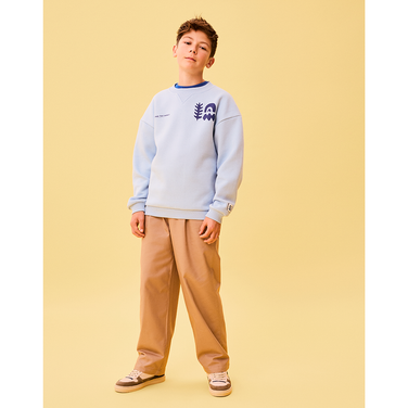 Theo Sweater Licht Blauw