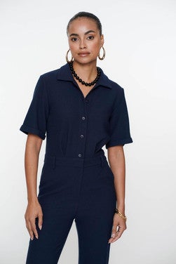 Jumpsuit comfy Blauw