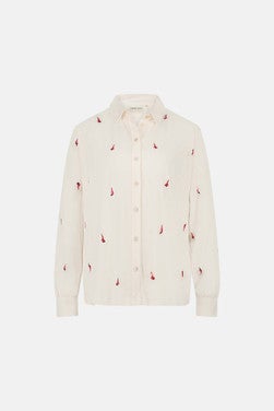 Lot Embro Blouse Off White